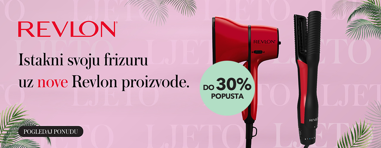 Istraži vrhunske Revlon uređaje za njegu kose 