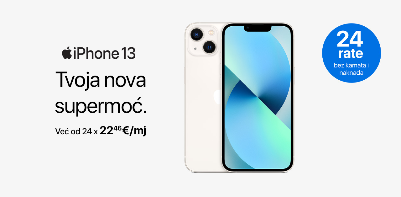iPhone 13. Tvoja nova supermoć.