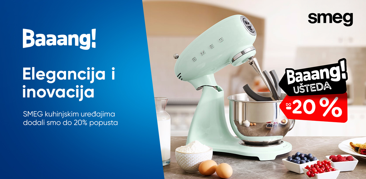 Uštedi do 20% na SMEG kuhinjskim uređajima