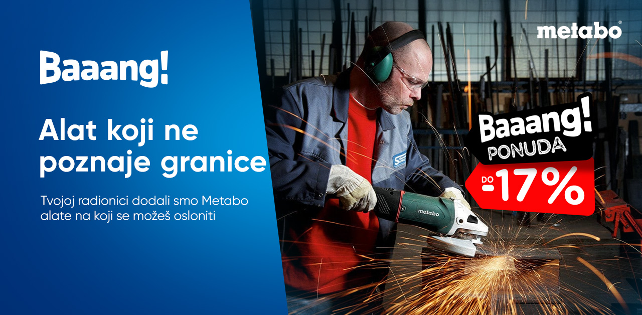 Metabo profesionalni alati na akciji!