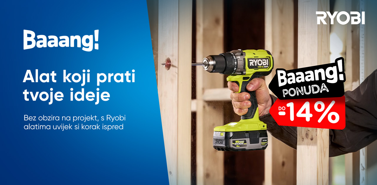 Ryobi - Alat koji prati tvoje ideje