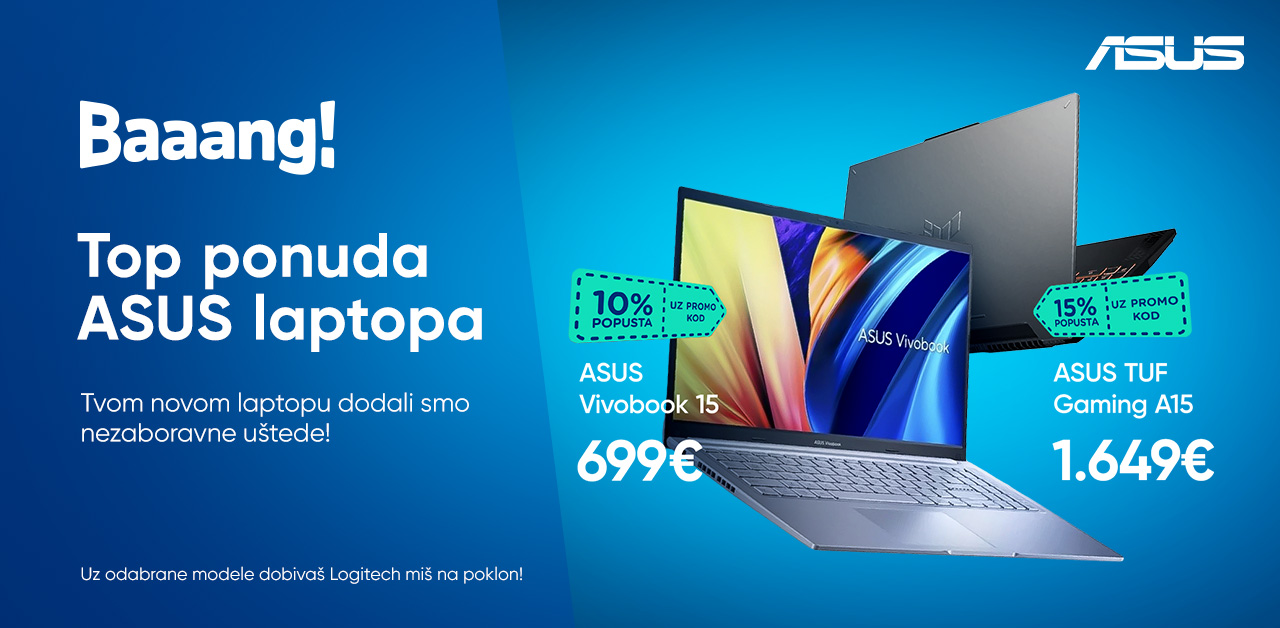 Top ponuda ASUS laptopa