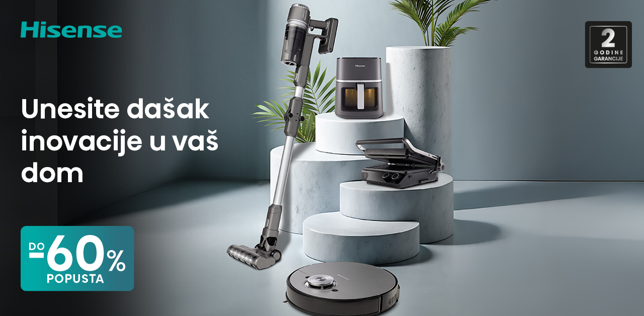 Uštedi na Hisense malim kućanskim uređajima