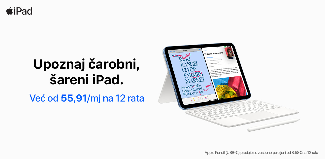Upoznaj čarobni, šareni iPad.
