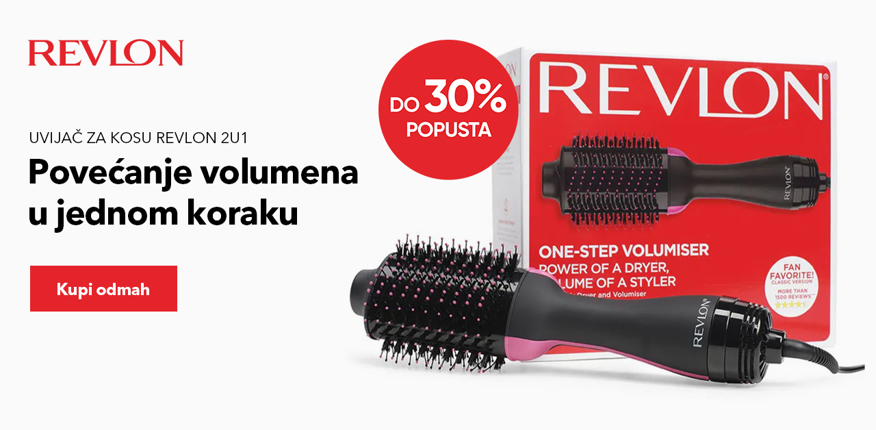 Revlon uvijač za kosu 2U1
