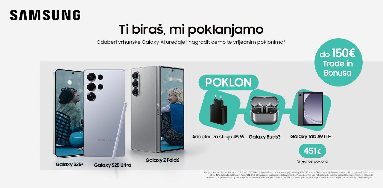 Ti biraš, mi poklanjamo