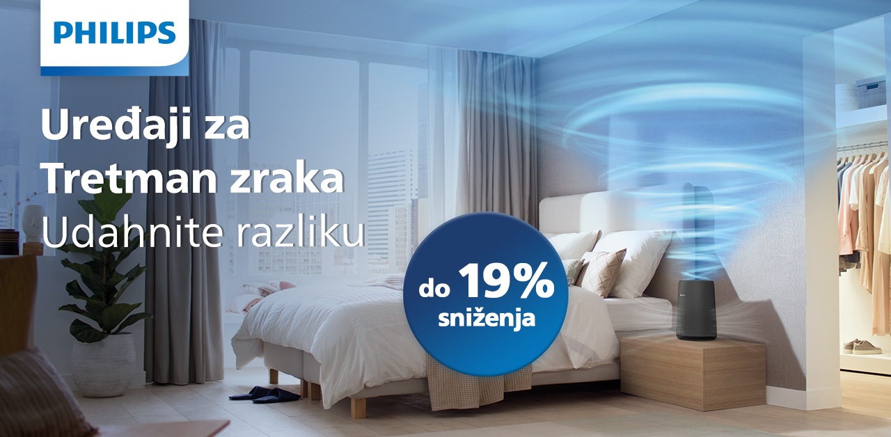 Udahnite razliku uz Philips uređaje za tretman zraka 