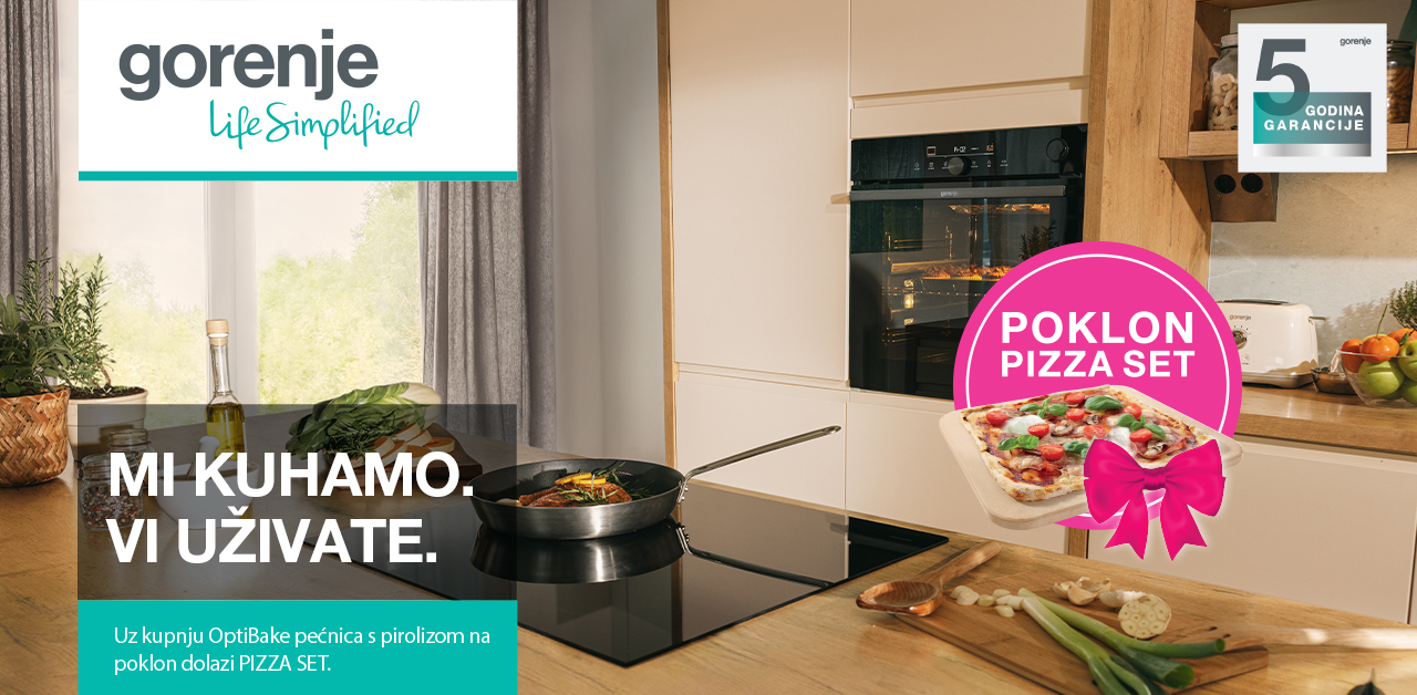 Otkrij Gorenje OptiBake ugradbene pećnice