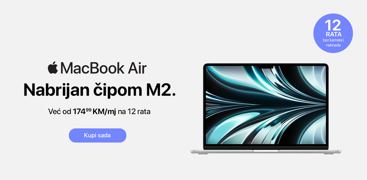 MacBook Air. Nabrijan čipom M2.