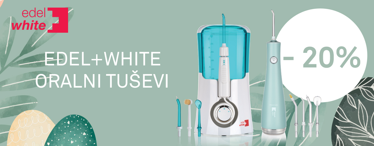 Edel+White tuševi za zube
