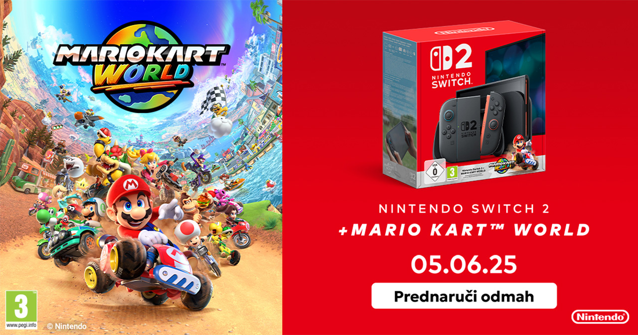 Prednaruči novi Nintendo Switch 2
