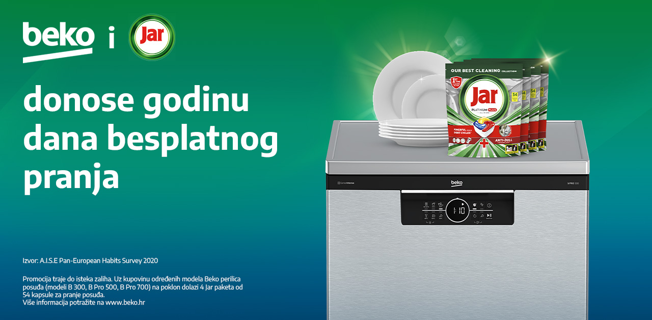 Beko i JAR donose godinu dana besplatnog pranja