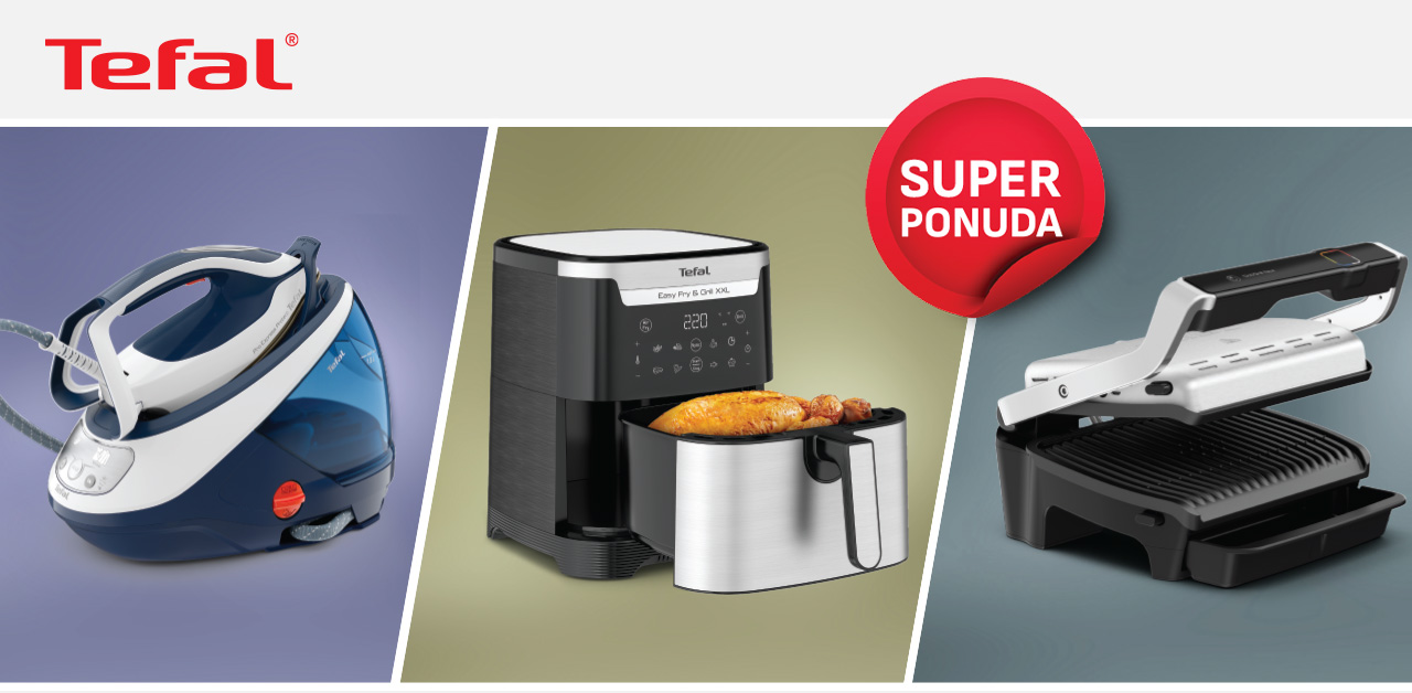Istraži ponudu Tefal kućanskih uređaja