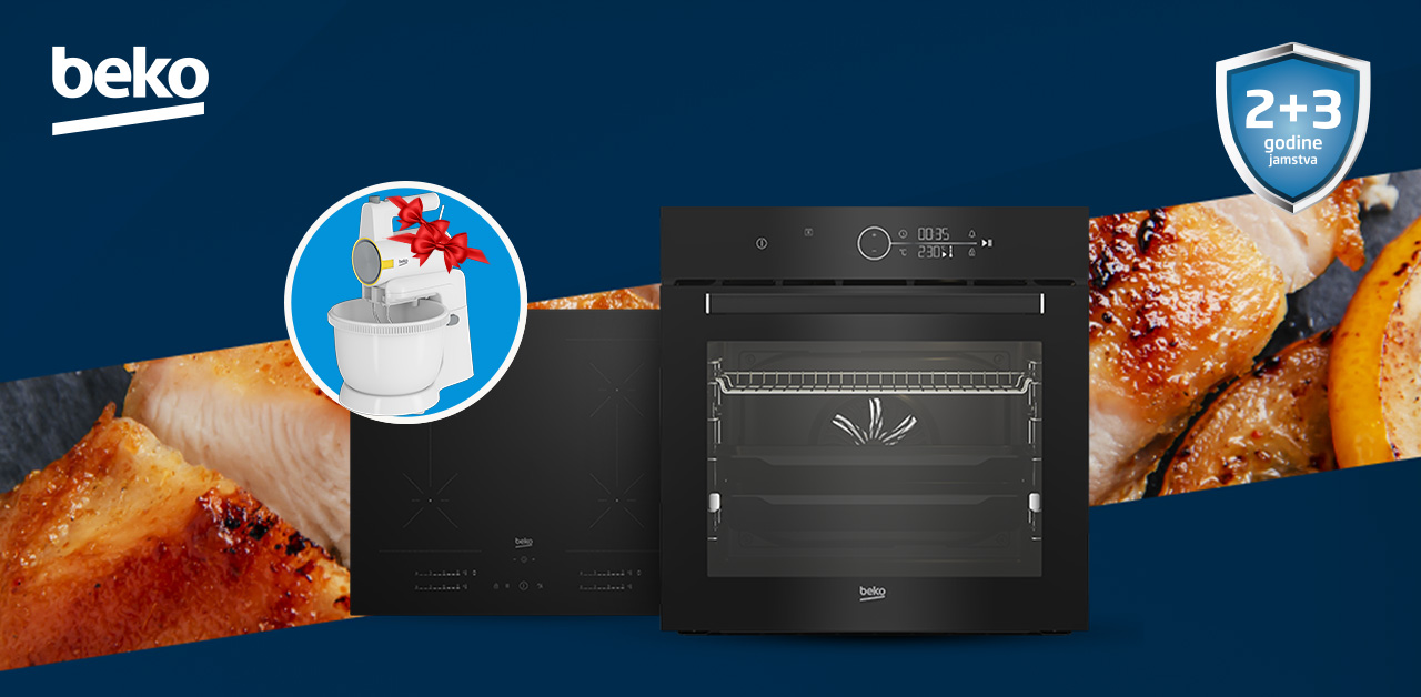 Uz odabrane Beko pećnice i ploče, stiže i mikser HMM 62444 W