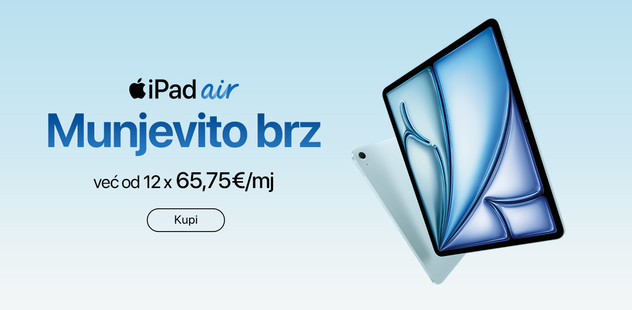 iPad Air - Munjevito brz.
