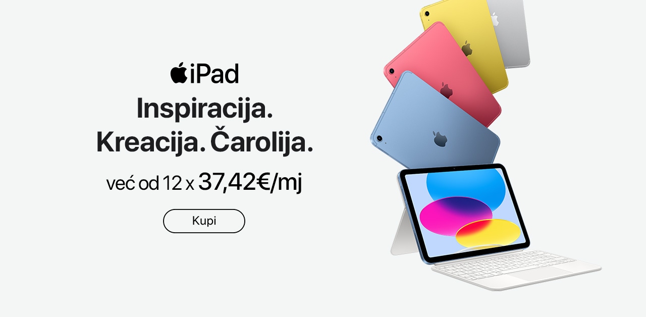 iPad - Inspiracija. Kreacija. Čarolija.