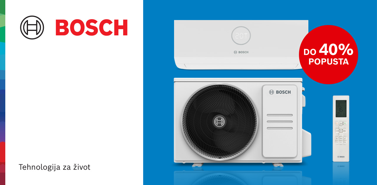 Bosch tehnologija za ugodan dom