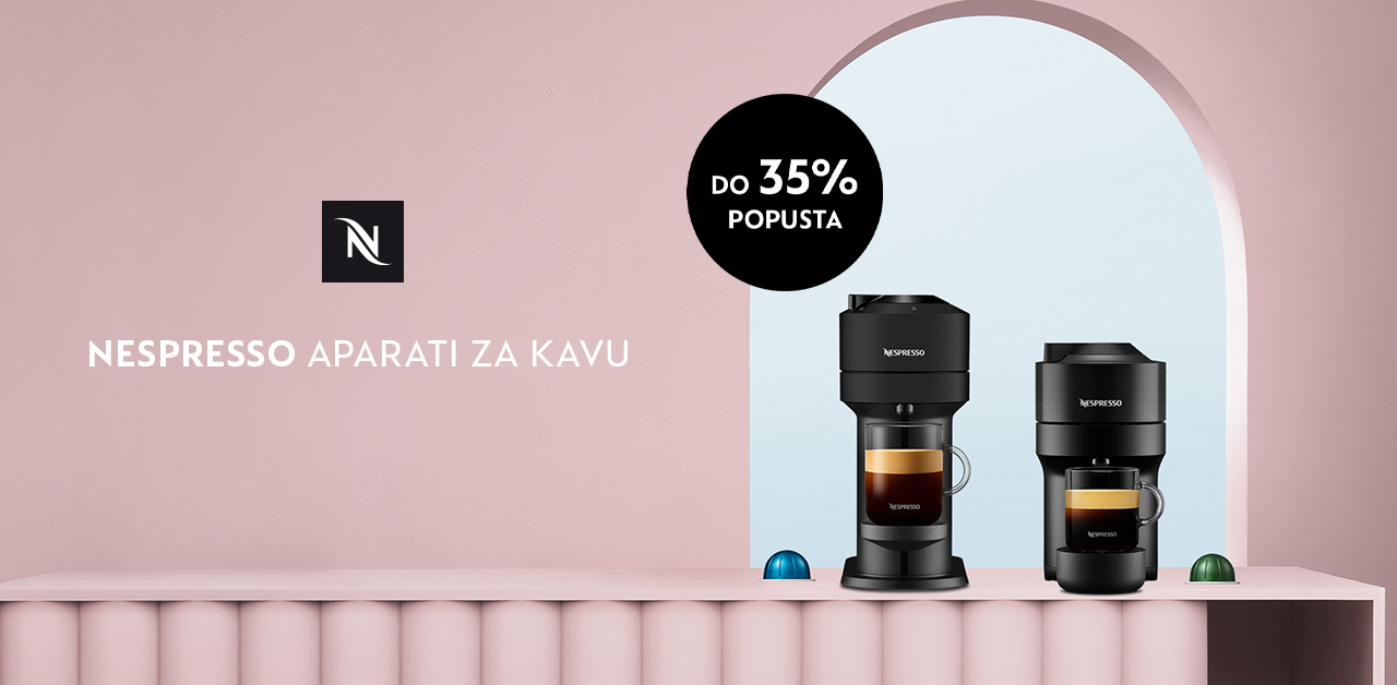 Nespresso™ aparati za kavu - Idealni za dom ili ured