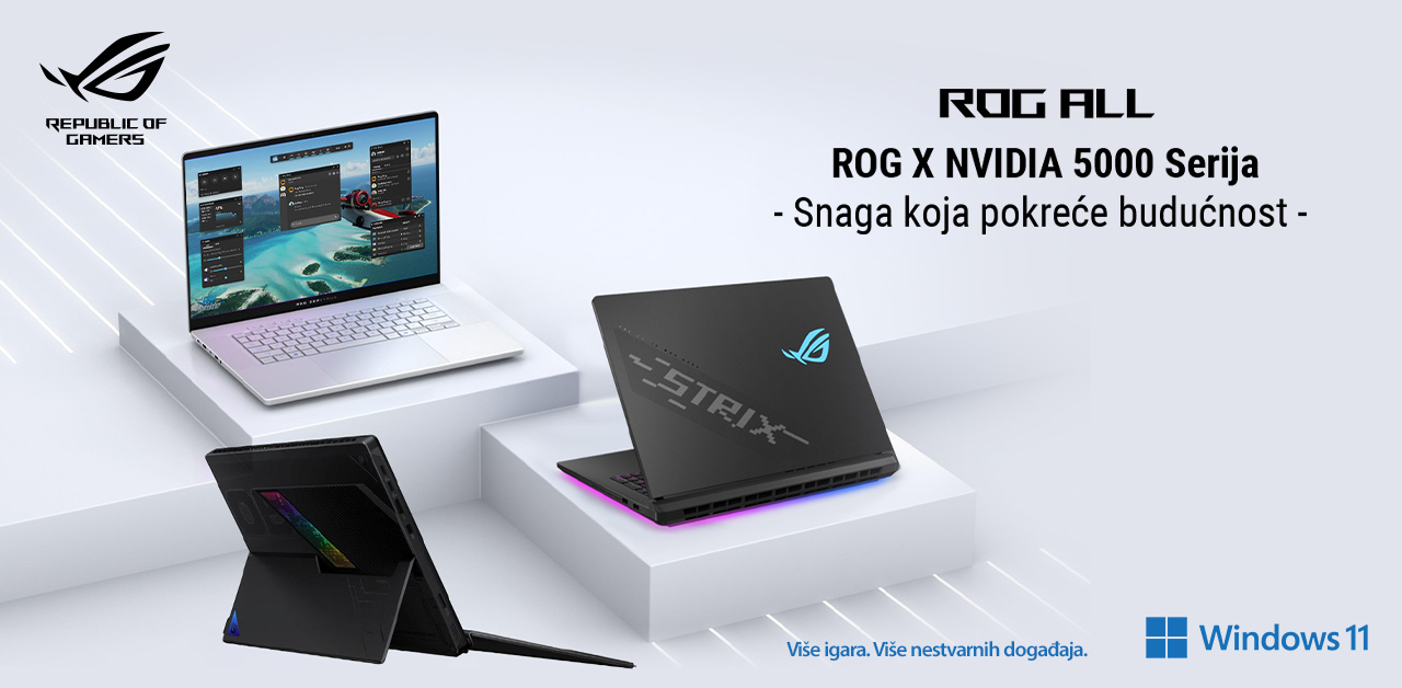 ROG x NVIDIA 5000 serija