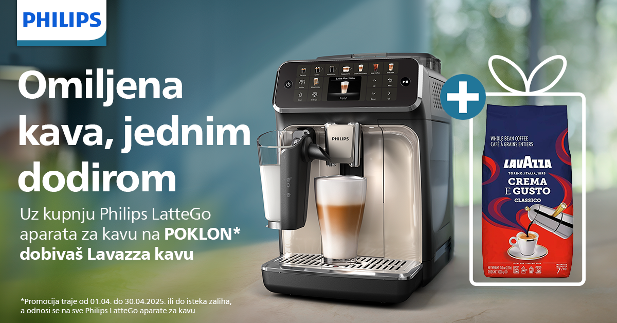 Omiljena kava, jednim dodirom