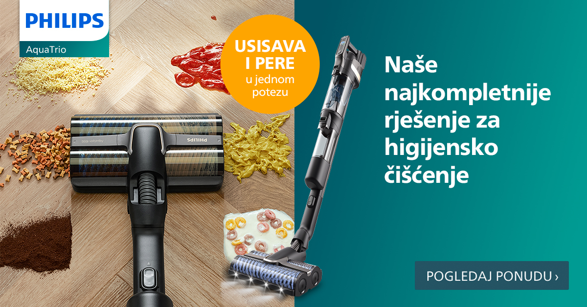Čisti sve vrste prljavštine u jednom potezu