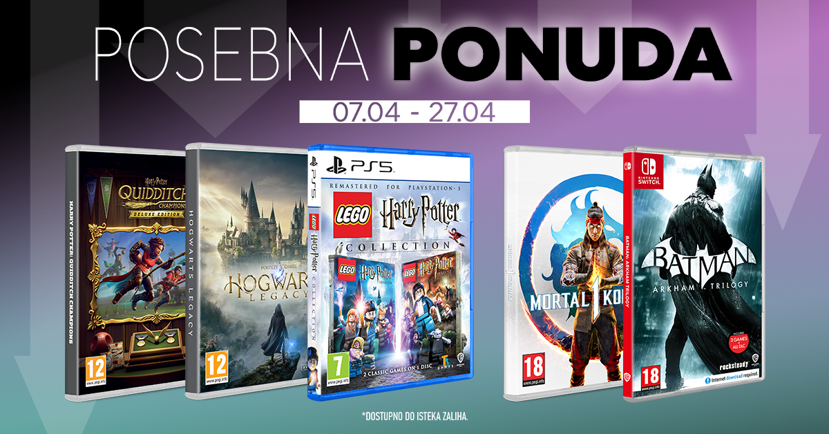 WB Games proljetna promocija!