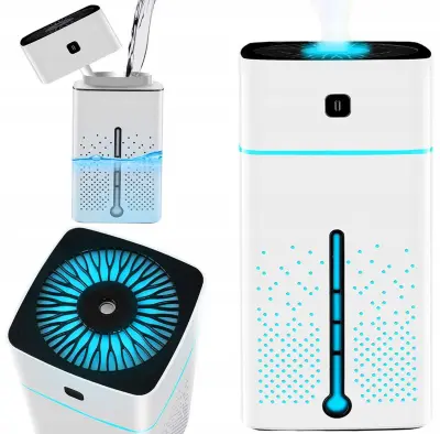 LED RGB ovlaživač zraka difuzor 1000ml WATER CUBE