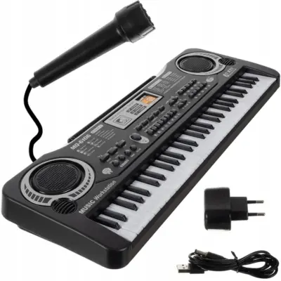 Male elektroničke klavijature + mikrofon 61 tipka