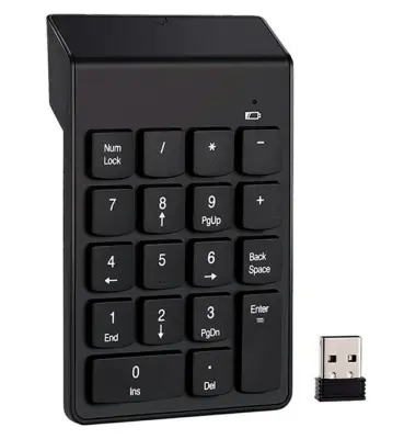 Numerička bežična bluetooth USB tipkovnica