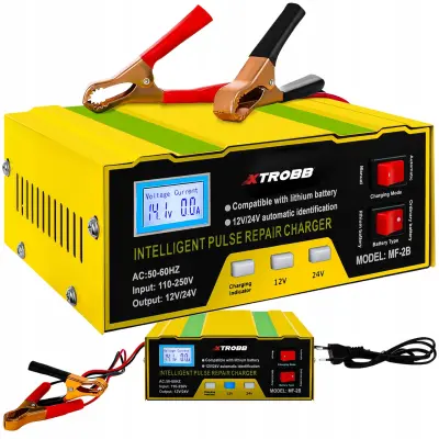 180W LCD mikroprocesorski punjač za baterije 12-24V