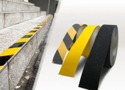 Samoljepljiva protuklizna traka 50mm 5m crno-žuta