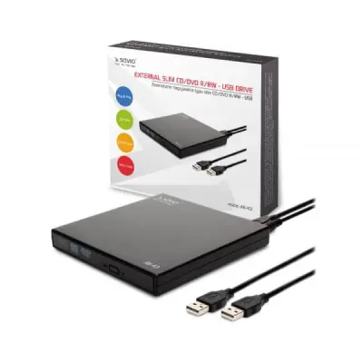 Vanjski tanki USB CD / DVD R / RW pogon i zapisivač