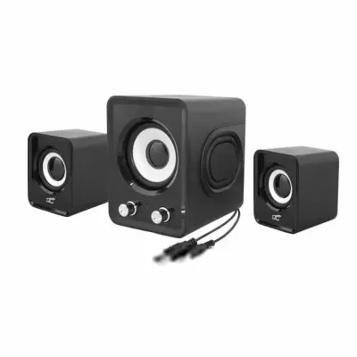 2.1 set zvučnika za računalo, 11 W, USB 5 V, crni