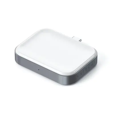Bežični punjač USB-C za Airpods sivi