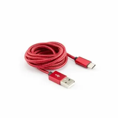 SBOX kabel USB -> TYPE C M/M 1,5m Fruity Crveni