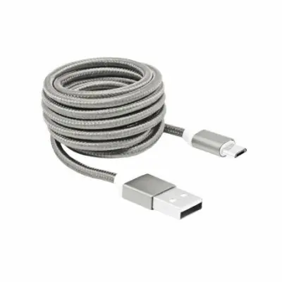 SBOX kabel USB->Micro USB M/M 1,5m Blister Silver