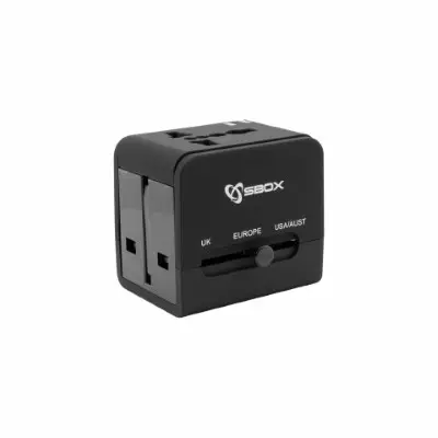 SBOX UNIVERZALNI PUTNI ADAPTER+USB PUNJAČ TA-23