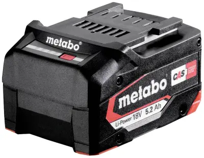 Metabo Li-Power Akkupack 18 V - 5,2 Ah ''AIR COOLED'' 625028000 akumulatorsko električno orodje 18 V 5.2 Ah Li-Ion