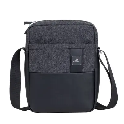 Torba RivaCase 11" Lantau 8811 Black Melange Crossbody bag for Tablets