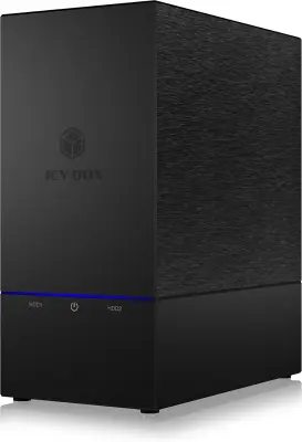 IcyBox IB-RD3621-C31 vanjsko RAID kućište za 2 x 3,5" ili 2,5" HDD i SSD pogona