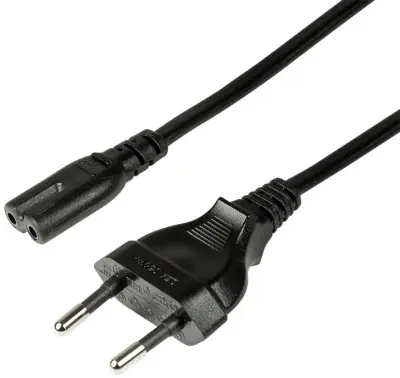 Uređajski kabel Euro - C7 Crni 3m Crna