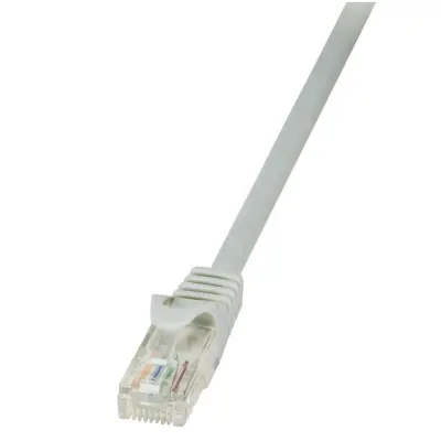 UTP Cat 6 patch kabel 0,25 m RJ45 1 Gbit LogiLink - sivi (CP2012U)