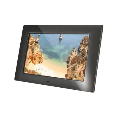 Braun Phototechnik DigiFrame 720 digitalni fotookvir 17,8 cm (7 inča) EEK: C (A - G) 1024 x 600 piksela crna