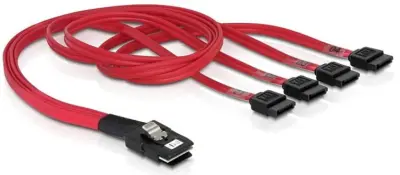 Višestruki SAS kabel SFF8087 na 4xSATA 7-pinski, 50 cm null