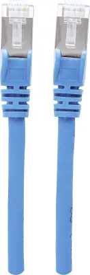 Intellinet UTP Cat7,Cat6A,CU,S/FTP,LSOH,0.5m,plavi