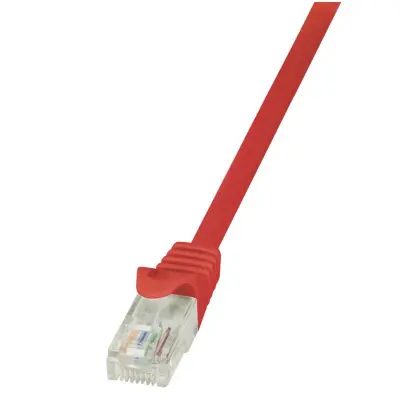 UTP Cat 6 patch kabel 0,50 m RJ45 1 Gbit LogiLink - crveni (CP2024U)