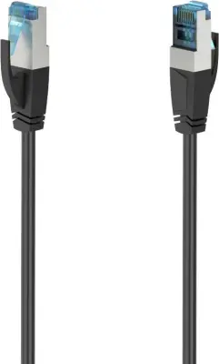 Hama Mrežni kabel CAT6a S/FTP 10.0m Crni Crna