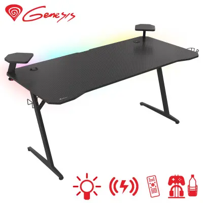 Gaming stol Genesis Holm 510 RGB crni
