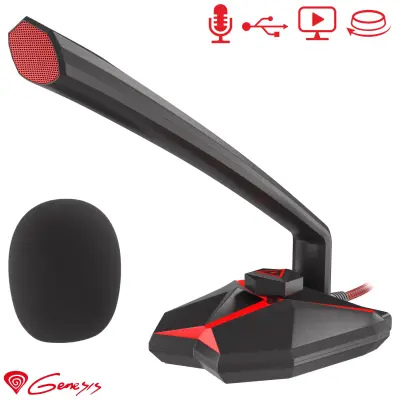 Gaming Radium Gaming Mikrofon 200 USB kardioidni kondenzator