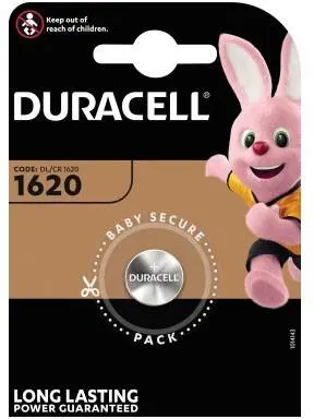 Baterije Duracell Lithium CR1620 B1